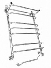 Двин Полотенцесушитель Q 500х600 мм, электрический с полкой , хром 4627119336279