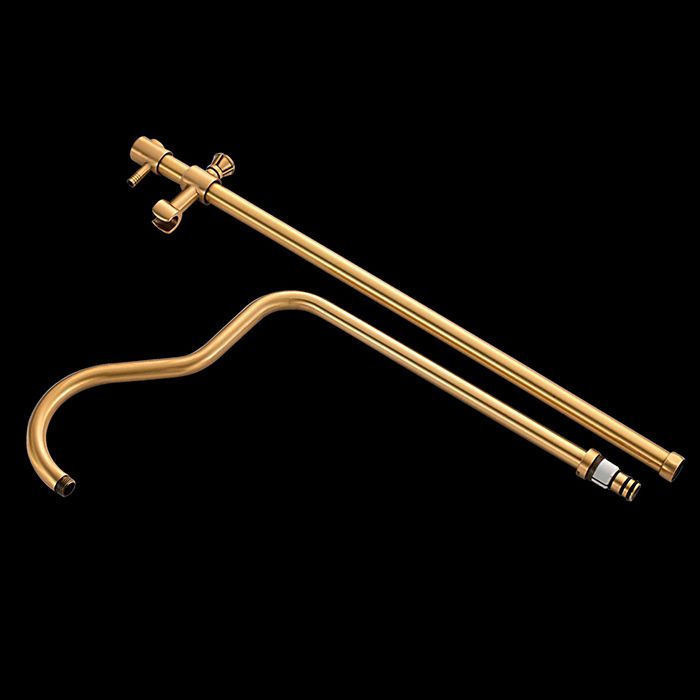 Приобрести gerhans душевая система к19, античная бронза k19018