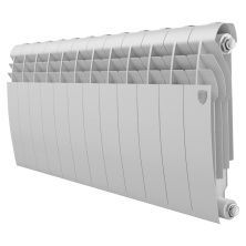 Royal Thermo Радиатор биметаллический BiLiner 350 /Bianco Traffico ( белый ) - 12 секц.
