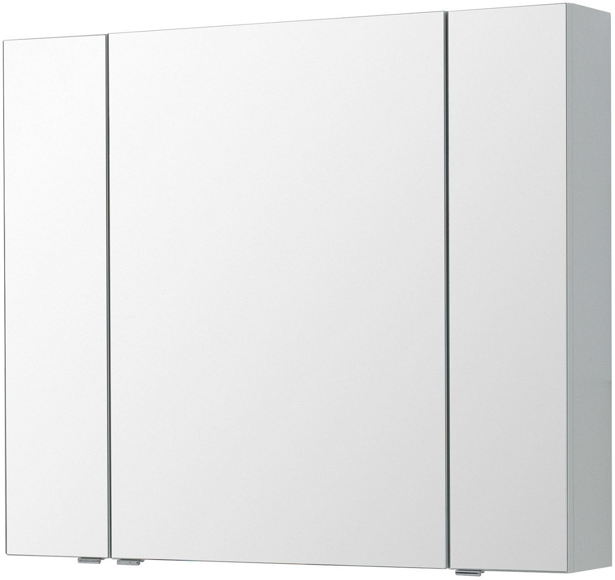 Приобрести aquanet зеркальный шкаф алвита new 100 см, серый