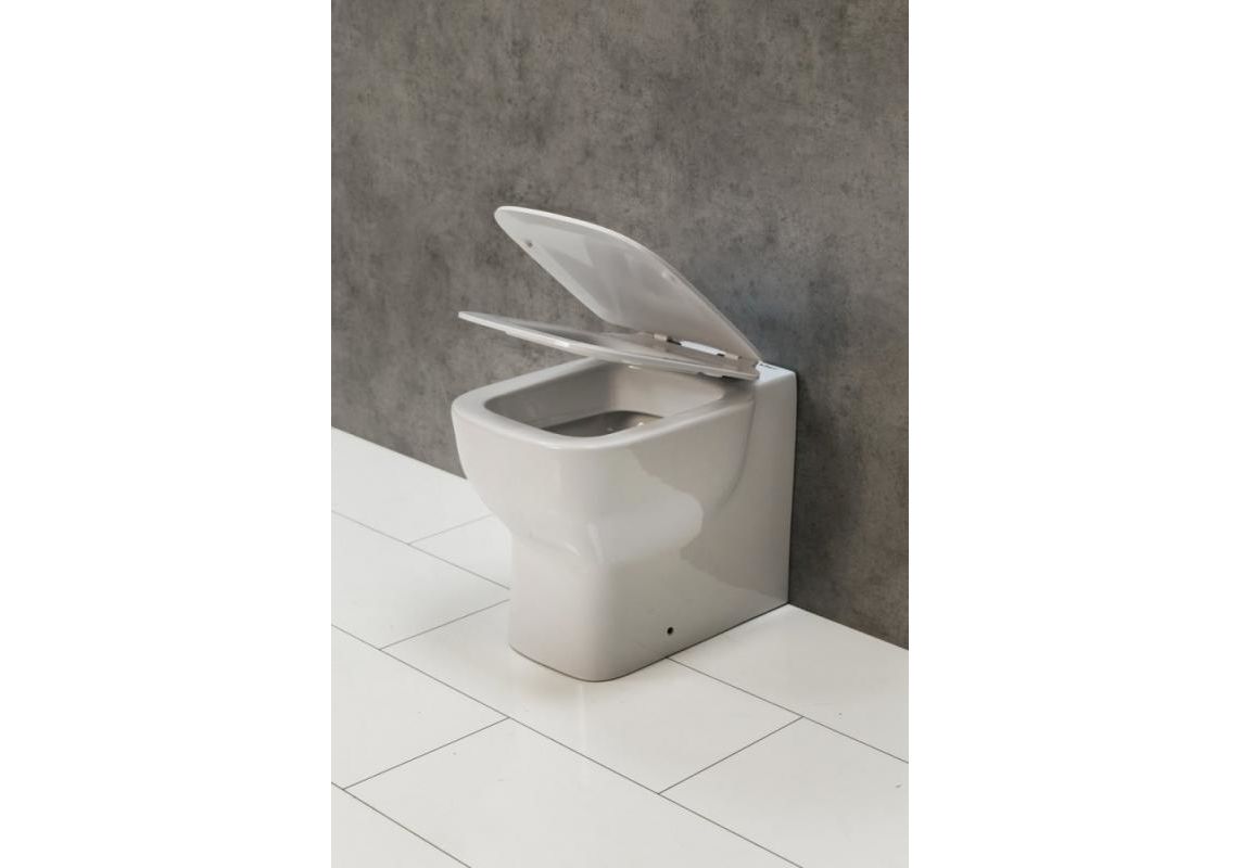 Приобрести belbagno унитаз приставной безободковый vaso bb127cb