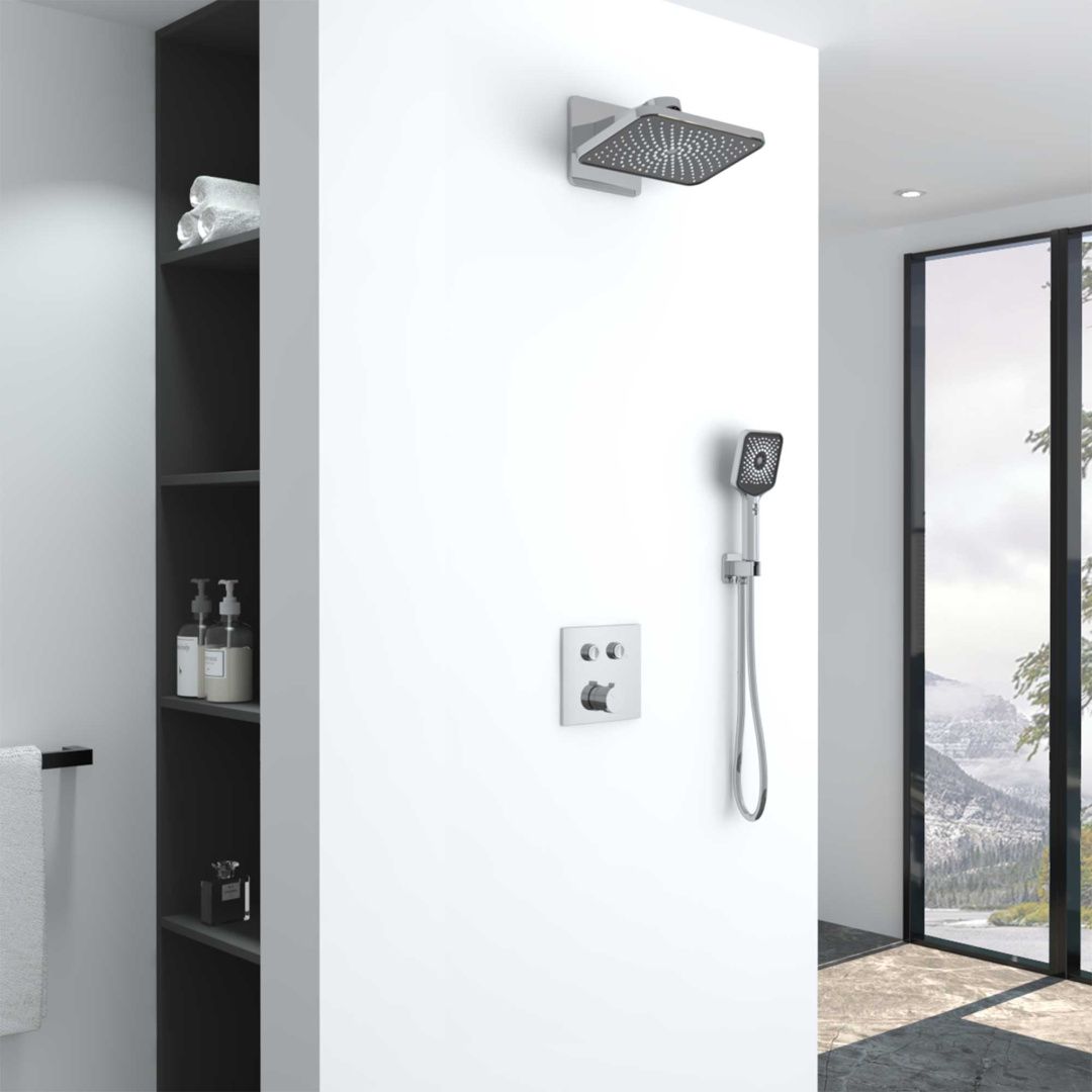 Приобрести vincea встраиваемая душевая система inspire, хром vsfw-421i4ch