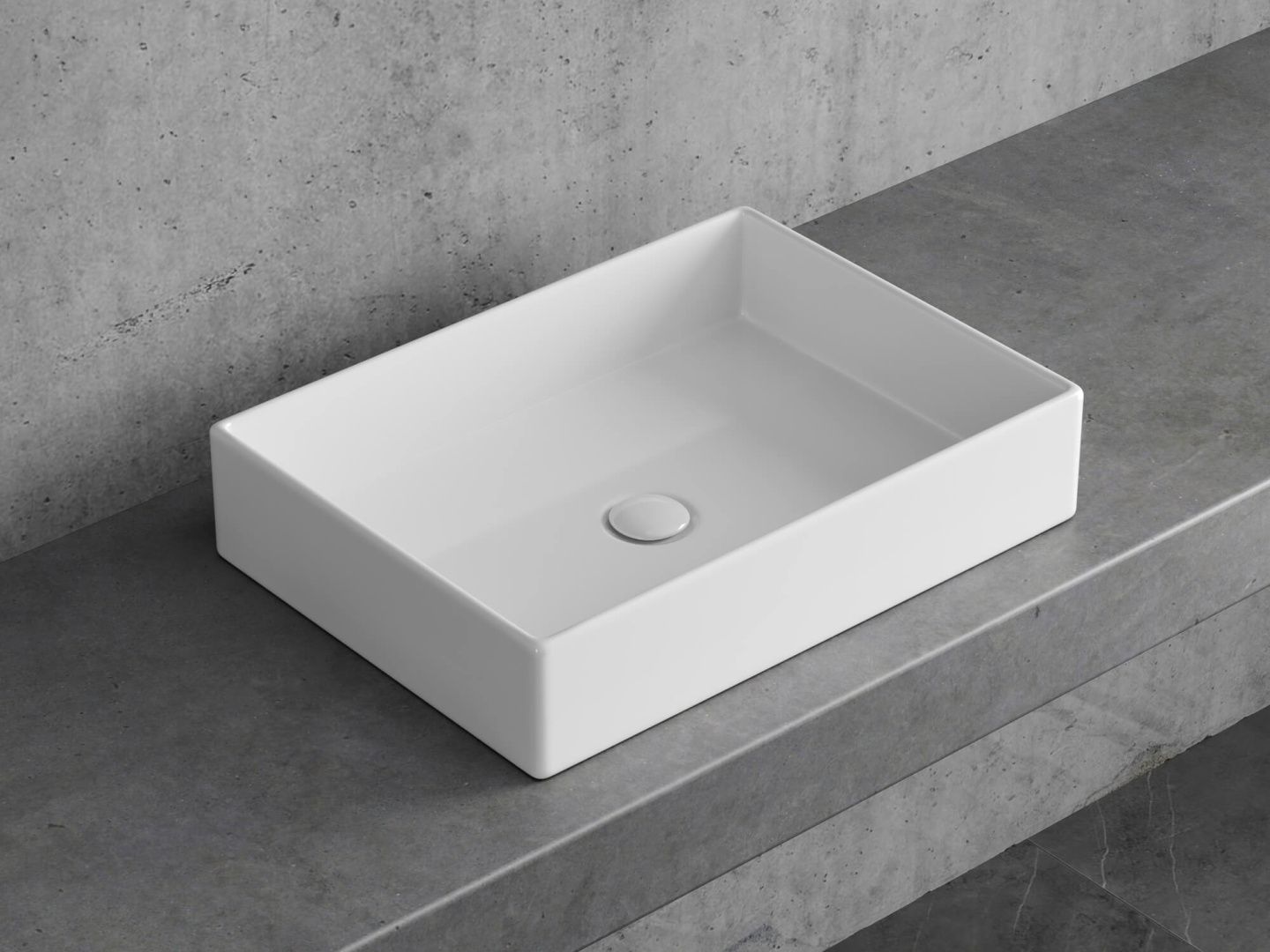 Приобрести hayzburg накладная раковина чаша 51х37 см, белая hb-0034-50