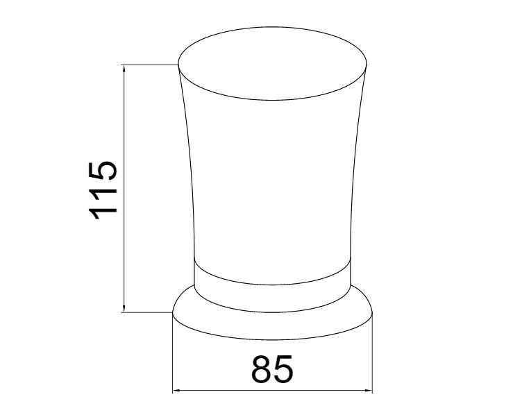Приобрести boheme стакан для зубных щеток brillante, хром\кристаллы 10441