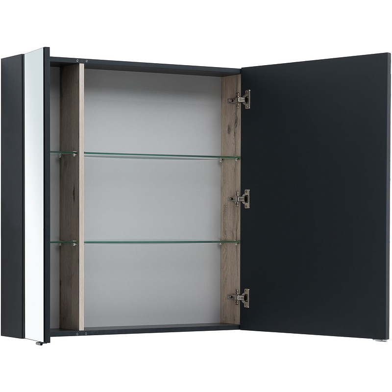 Приобрести aquanet зеркальный шкаф алвита new 90 см, антрацит