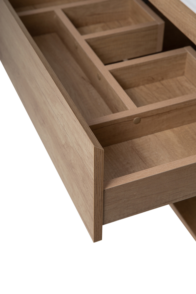 Приобрести belbagno тумба c раковиной kraft 90 см, с одним ящиком и полкой, подвесная rovere nebrasca nature, белая раковина