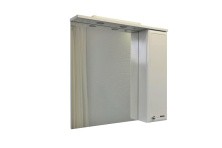 Сomforty Зеркало-шкаф "Сочи-85" белый глянец