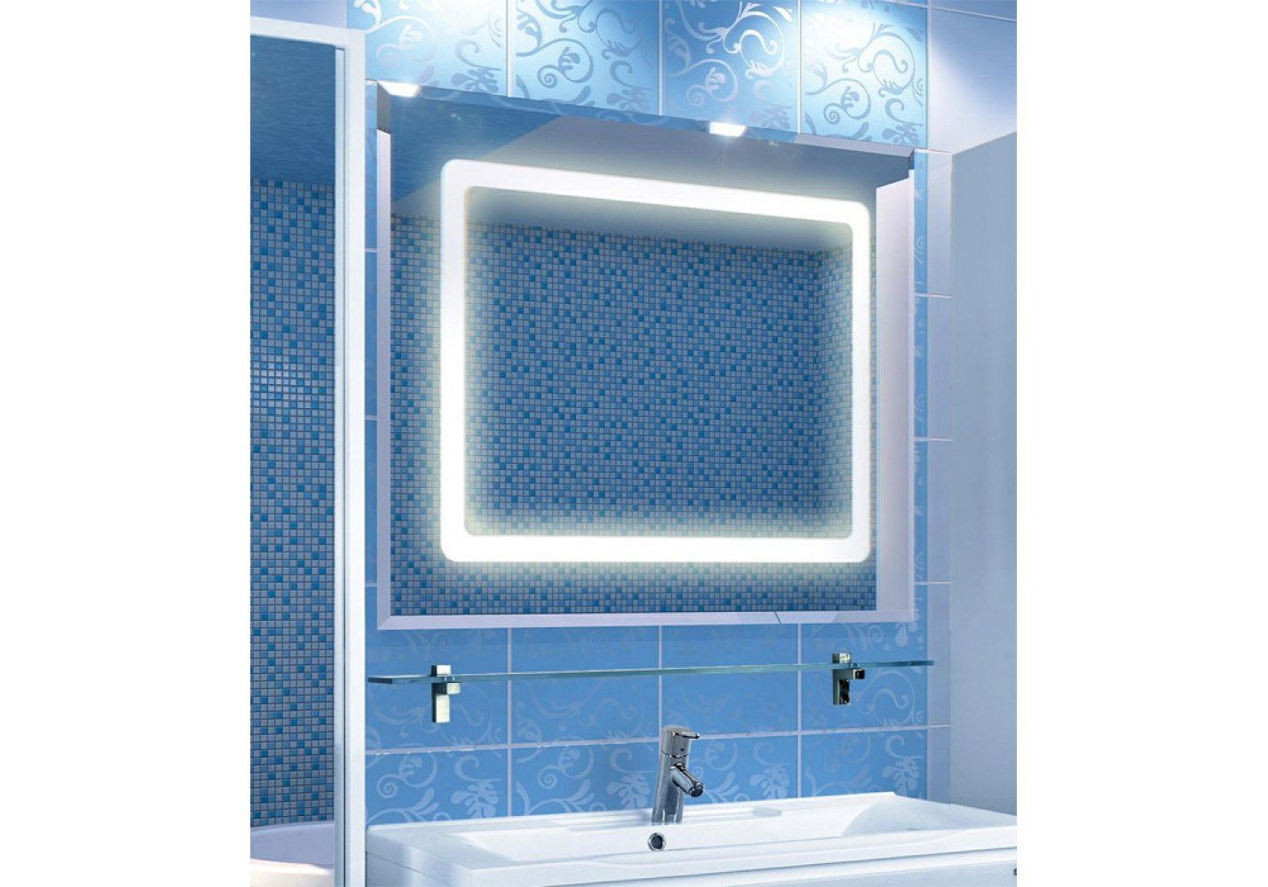 Приобрести зеркало акватон римини 100 см 1a136902rn010 