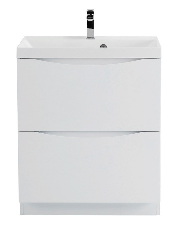 Приобрести тумба напольная с раковиной belbagno marino-600-2c-pia-bl-p 60 см, белый