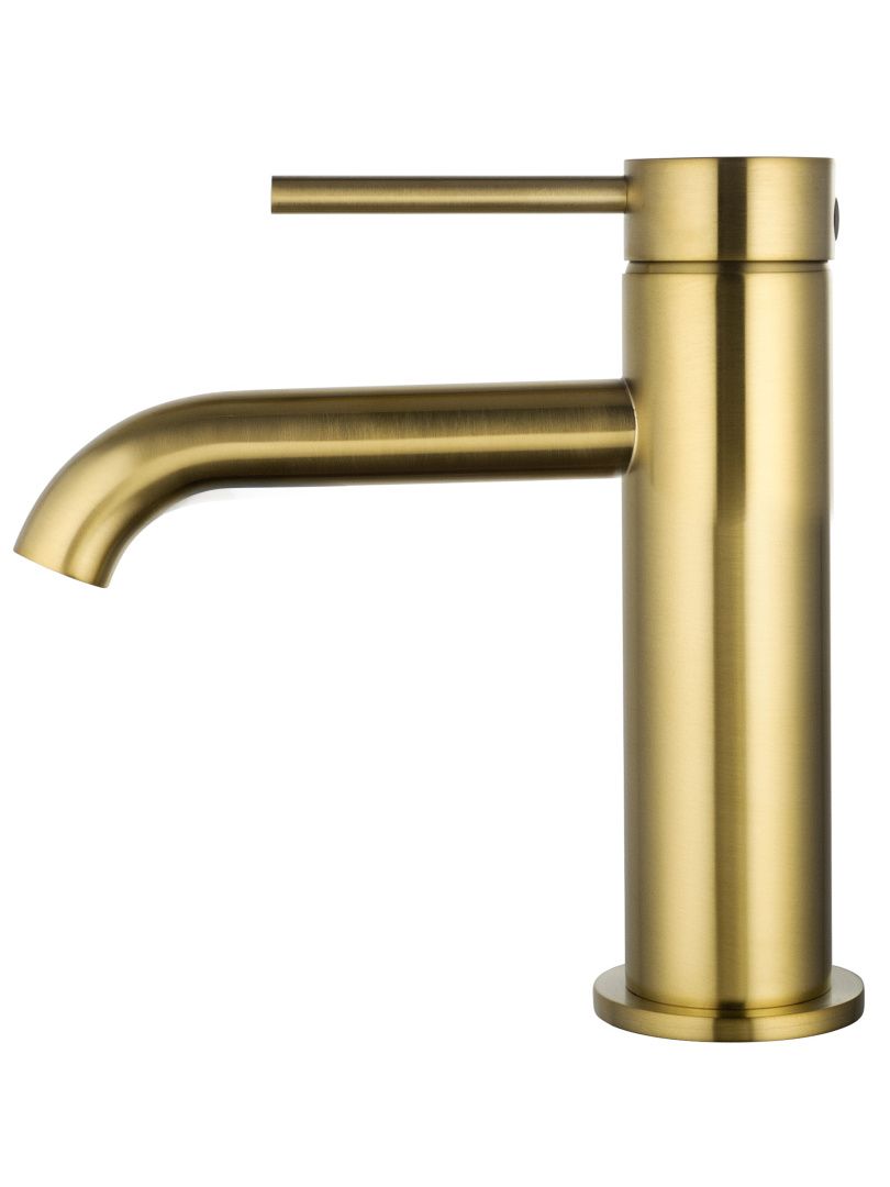 Приобрести смеситель для раковины wonzon & woghand stick, брашированное золото (ww-88139017-bg)