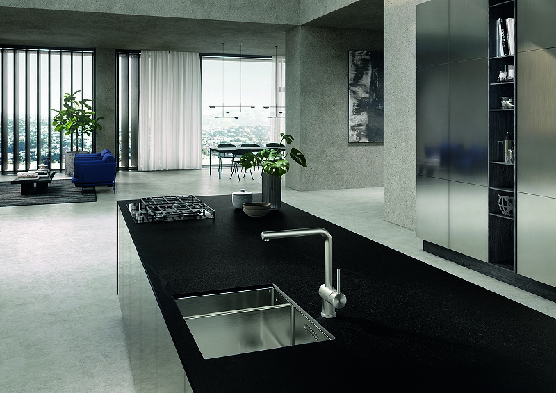 Приобрести kludi l steel однорычажный смеситель для кухни, арт. 45803f877