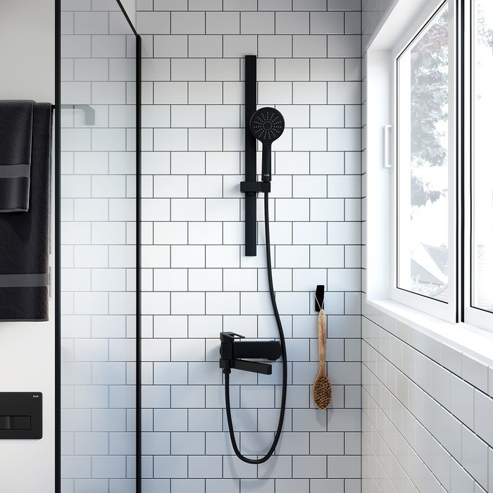 Приобрести iddis душевой шланг, пвх, усиленный 150 см, черный 04p15bli19