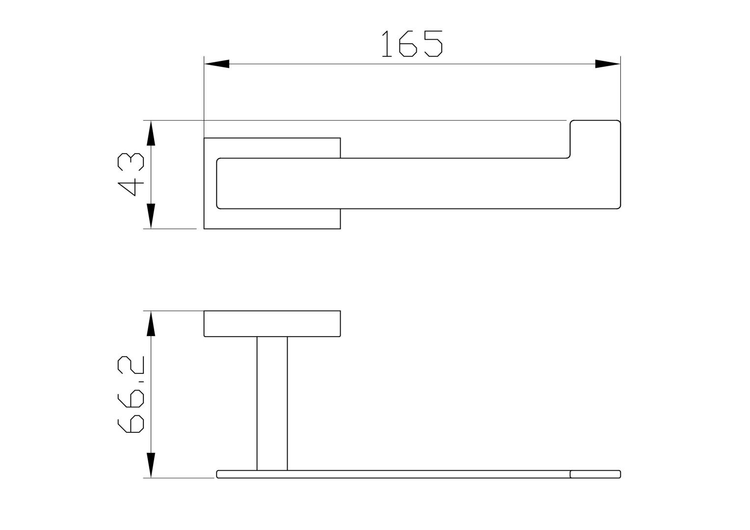 Приобрести держатель для туалетной бумаги без крышки wonzon & woghand flat, хром (ww-9716)