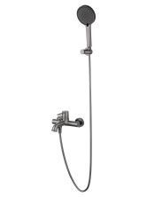 Смеситель для ванны с душем WONZON & WOGHAND TOR, Темный графит (WW-88037073-BGM)