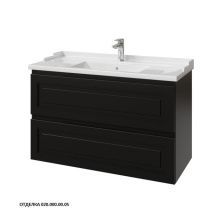 Caprigo Тумба с раковиной WALES 100 см, графит, эмаль