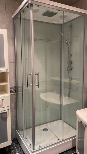 Приобрести frank душевая кабина f900/1 l/r, низкий поддон, прямоугольная