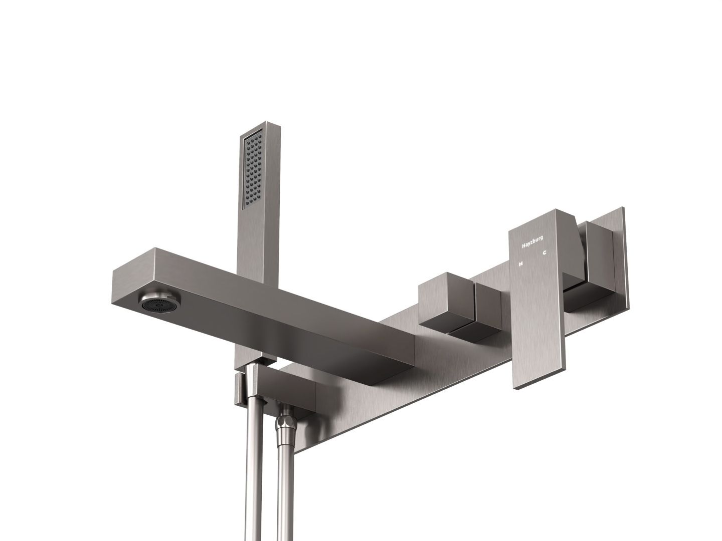 Приобрести hayzburg встраиваемый смеситель для ванны и душа, никель hb-1004bn