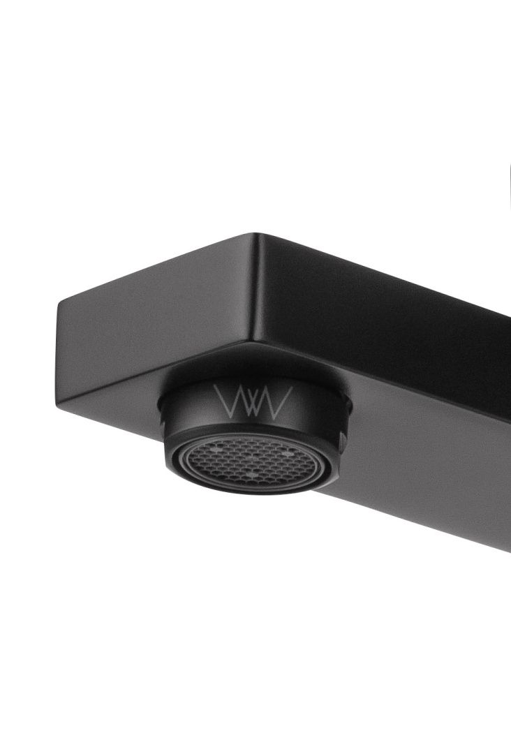Приобрести смеситель для ванны с душем wonzon & woghand cube, черный матовый (ww-88639016-mb)