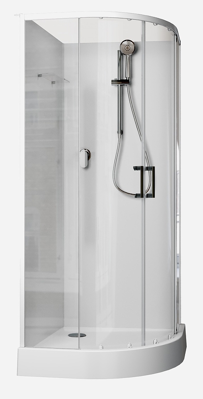 Приобрести aquanet душевая кабина passion evo 100x100 см r white