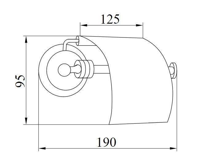 Приобрести boheme держатель туалетной бумаги hermitage, хром 10380