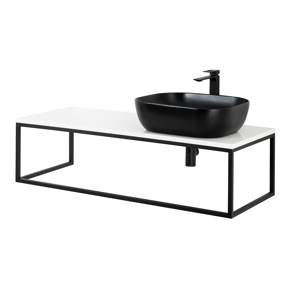 Приобрести belbagno консоль со столешницей etna-kraft 120 см, подвесная ek-120-st, правая