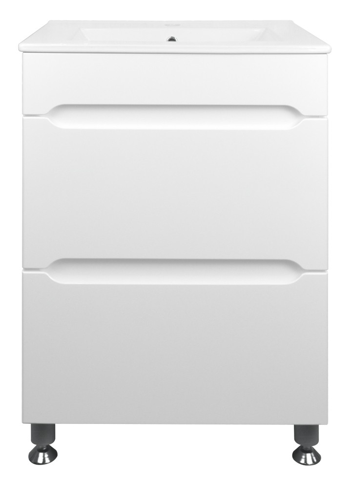 Приобрести loranto тумба напольная с раковиной арфа 60/2н 61х83 см без подсветки (cs00071927)