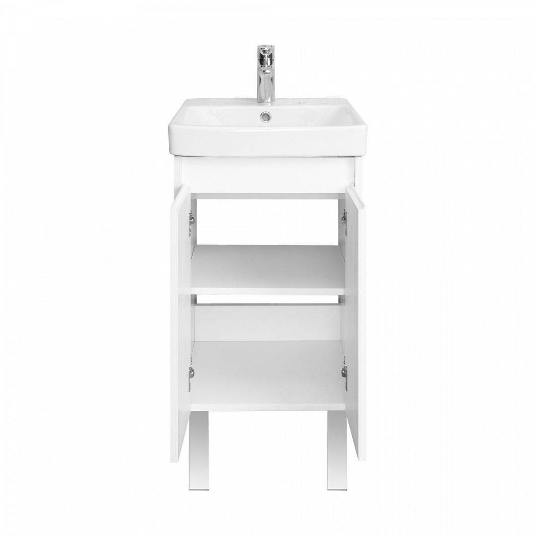 Приобрести акватон тумба c раковиной сканди 45 doors универсальная, белый