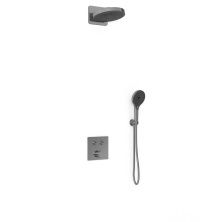 Vincea Встраиваемая душевая система , оружейная сталь VSFW-4212GM