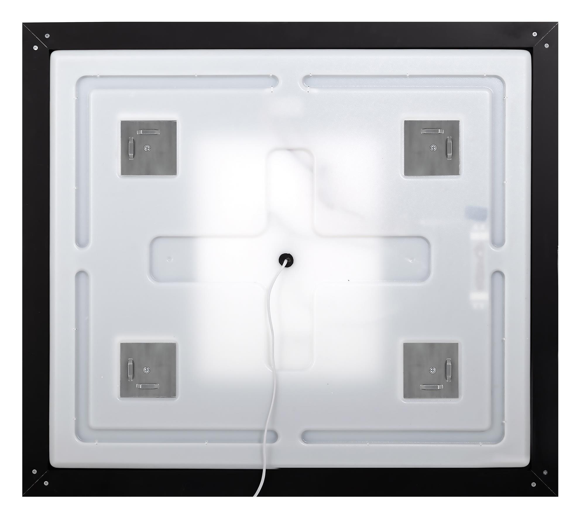 Приобрести belbagno зеркало 88,5х78,5 см spc-kraft-885-785-tch-warm-nero