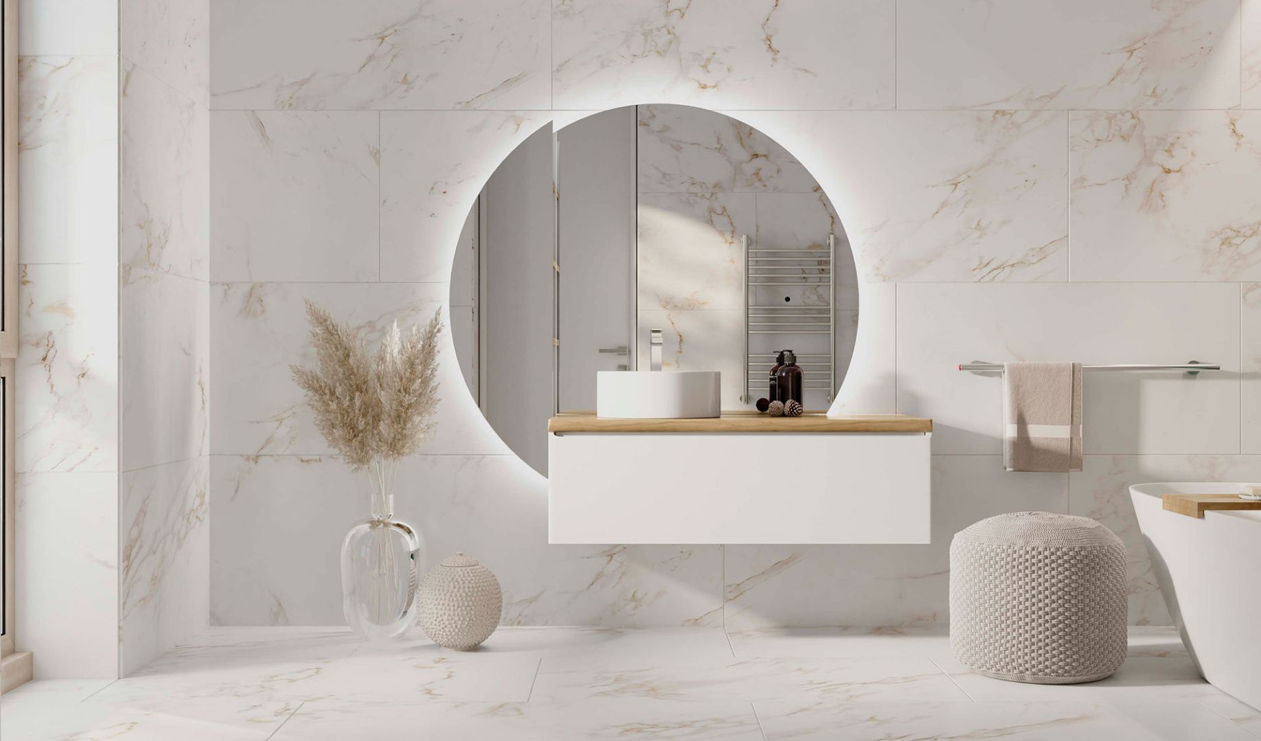 Приобрести jorno тумба подвесная solis 120 см со столешницей, белая