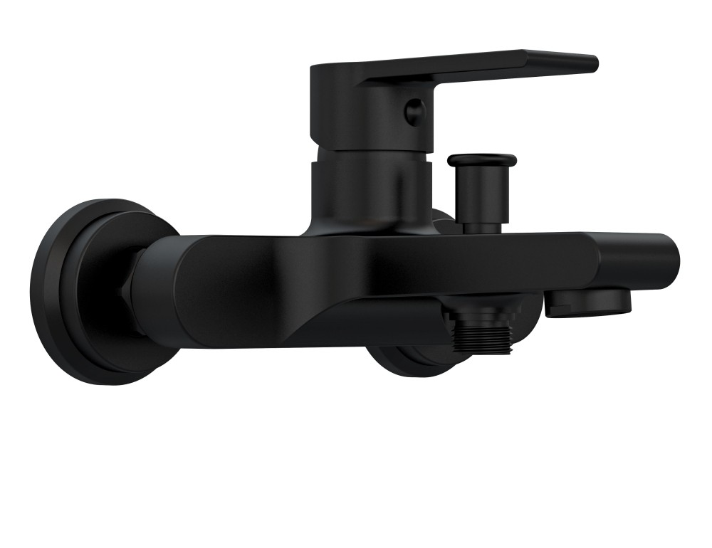 Приобрести смеситель для ванны cersanit brasko black