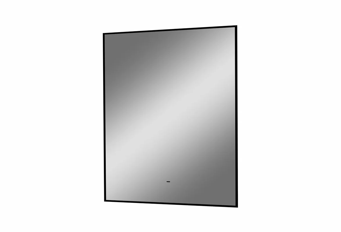 Приобрести continent зеркало с подсветкой amer 60х70 см, черное