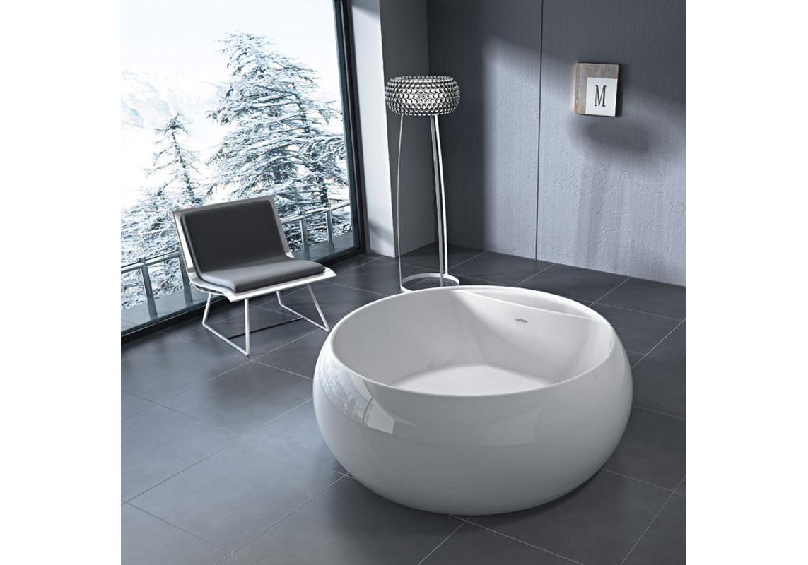 Приобрести ванна акриловая отдельностоящая belbagno 155х155 см, bb30-1550