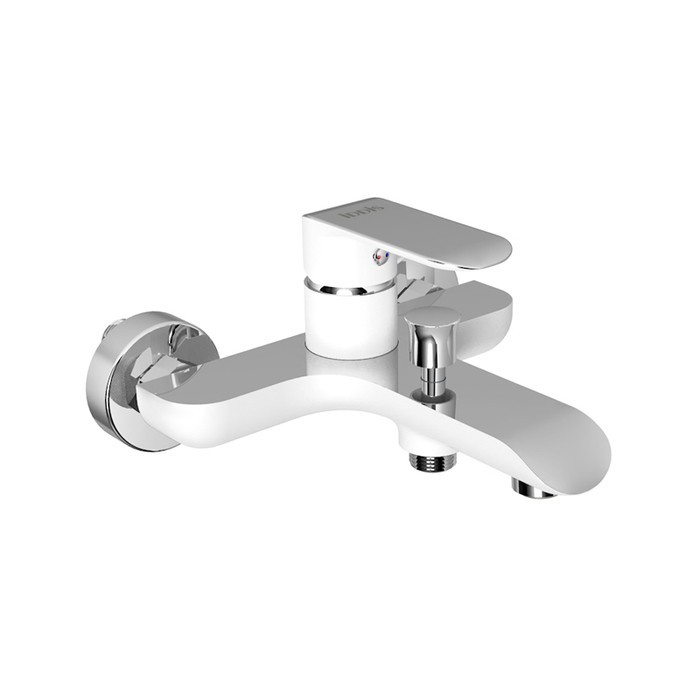 Приобрести iddis смеситель для ванны calipso 212мм, белый\хром calsb00i02