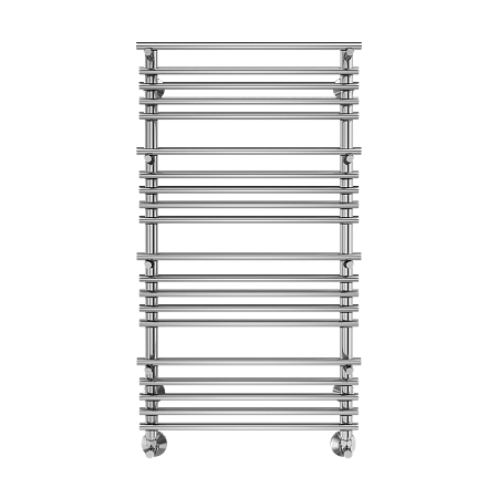 Приобрести terminus полотенцесушитель вента люкс п20 50х100 см, с полкой, водяной, хром
