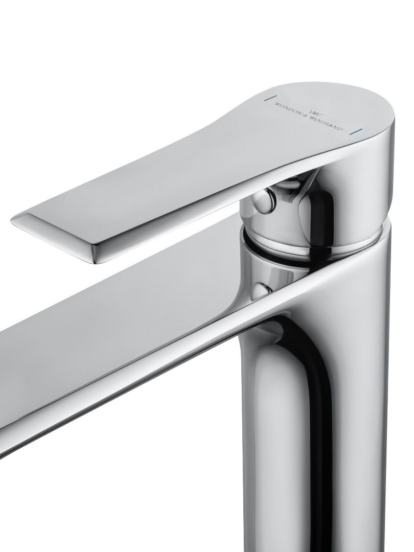 Приобрести смеситель для раковины высокий wonzon & woghand brilliant, хром (ww-88019079-cr)