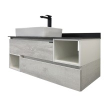 Сomforty Тумба со столешницей и раковиной "Прага-120" дуб белый