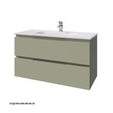 Caprigo Тумба с раковиной SYDNEY 105 см, зеленая, эмаль