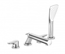 KLUDI OBJEKTA Смеситель для ванны и душа на 4 отверстия