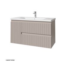 Caprigo Тумба с раковиной FORTE-Smalty TYPE 100 см, левая, бежевая