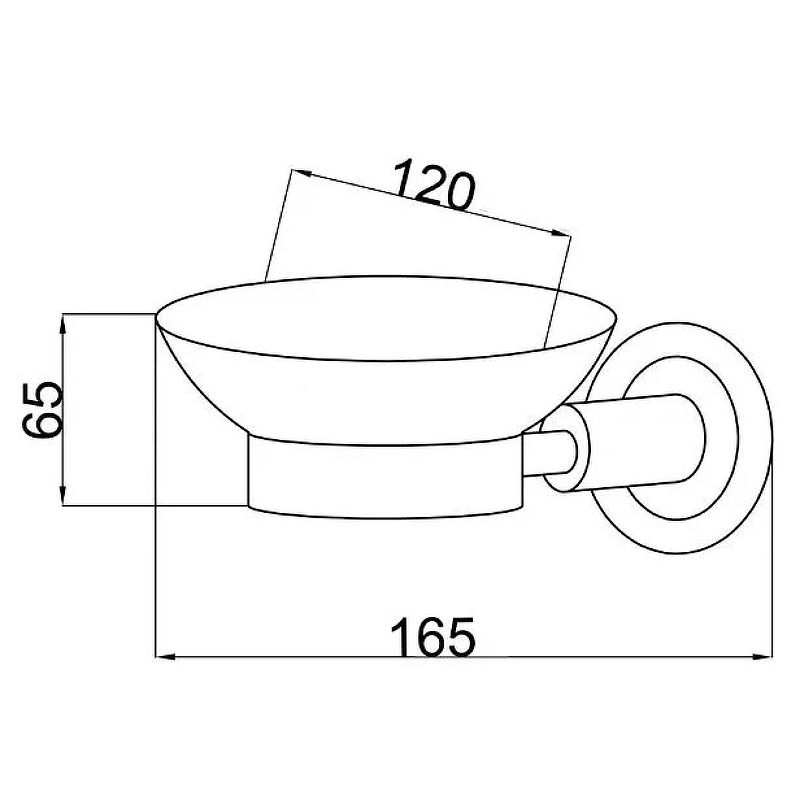 Приобрести boheme мыльница murano, хром\фиолетовый 10903-v-cr