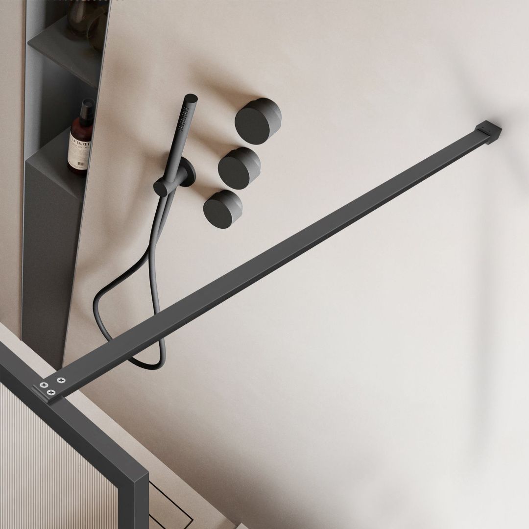 Приобрести vincea душевая перегородка walk-in 80 см, рифленое, оружейная сталь vsw-1hp800flgm