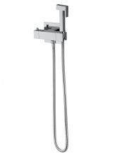 Смеситель с гигиеническим душем и термостатом встраиваемый WONZON & WOGHAND, Хром (WW-88819903-CR)