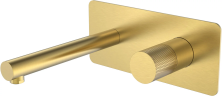 Boheme Смеситель для раковины Stick, настенный, матовое золото 125-MG.2