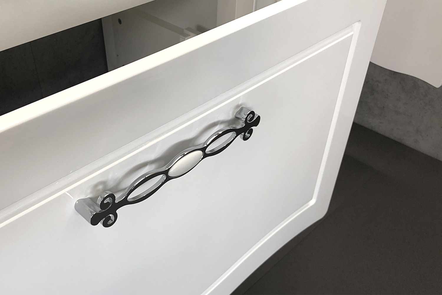 Приобрести сomforty тумба с раковиной "павия-100" белый глянец