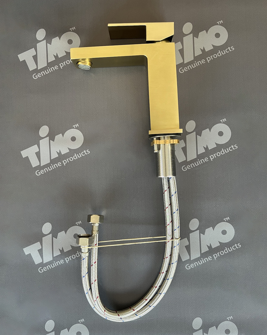 Приобрести смеситель для раковины timo selene 2061/17f золото матовое