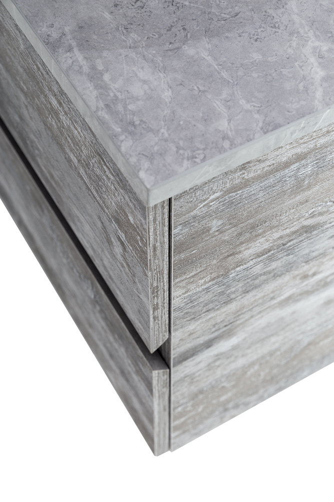 Приобрести cezares тумба со столешницей molveno 46 80 см legno grigio, серый molveno 46-80-2c-so-lg