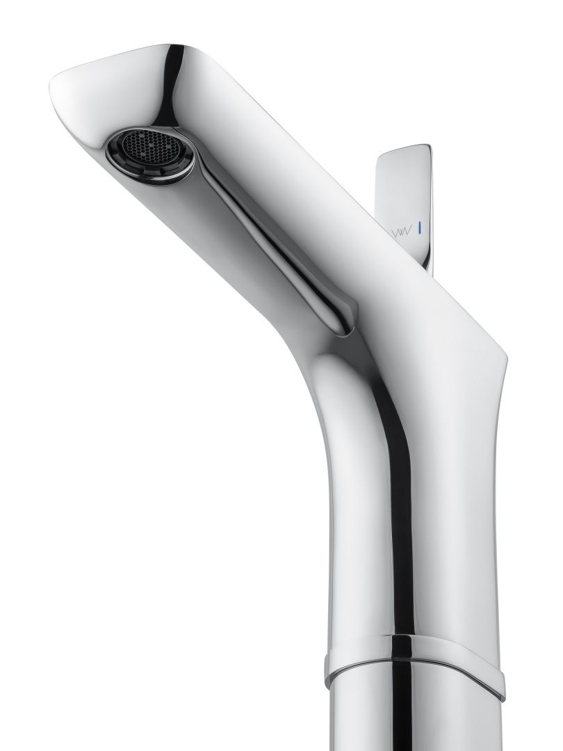 Приобрести смеситель для раковины высокий wonzon & woghand shark, хром (ww-48b1104-cr)