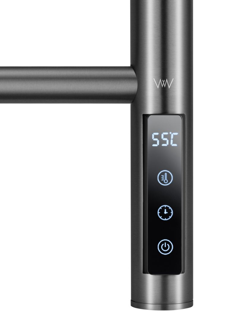 Приобрести полотенцесушитель электрический wonzon & woghand bonn, темный графит (ww-al409-gm)