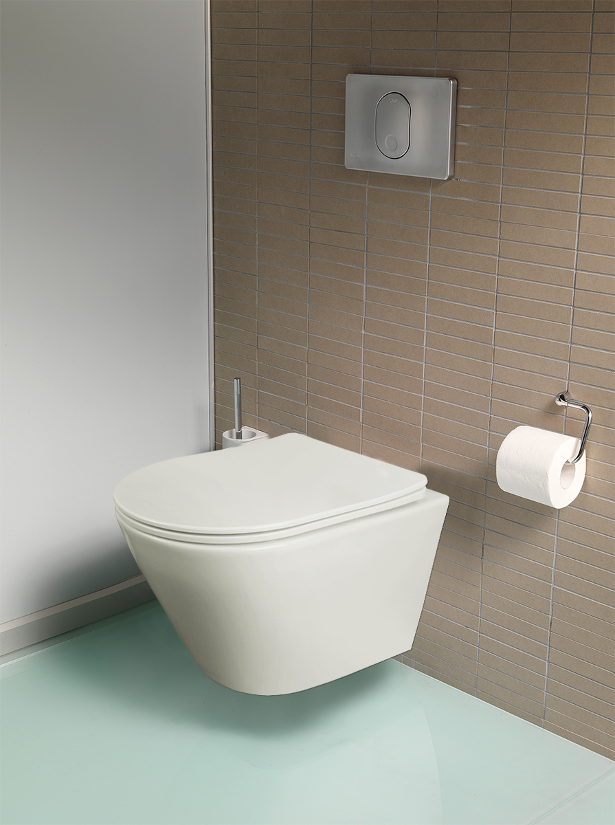 Приобрести loranto унитаз подвесной krosa 36х48,5 см с системой смыва "tornado" (87266)